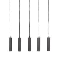 LABEL51 Hanglamp 'Ferroli' 5-lamps, kleur Zwart - thumbnail