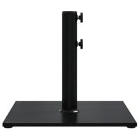 Parasolvoet voor stokken van Ø32/38/48 mm 17 kg vierkant - thumbnail