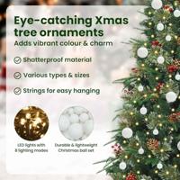 VidaXL Kunstmatige inklapbare kerstboom groen 210 cm pe en pvc - thumbnail