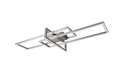 Trio Led plafondlampSalinas 100cm grijs - 620310307