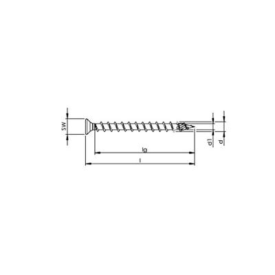 HECO-TOPIX vlonderschroeven - platkop - 5x70mm - RVS A2 - Torx-25 deeldraad - 200 stuks HECO-TOPIX vlonderschroeven - platkop - 5x70mm - RVS A2 - Torx-25 deeldraad - 200 stuks