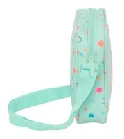 Schoudertas Safta Slak Turkoois 16 x 18 x 4 cm - thumbnail