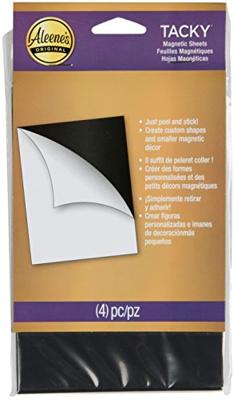 Aleene's • magnetic tacky glue sheets 4pcs
