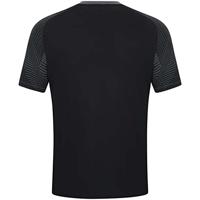 JAKO 6122 T-Shirt Performance - Zwart/Antra Light - S - thumbnail