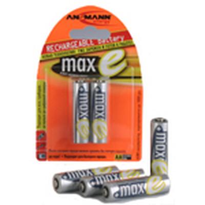 ANSMANN accu&apos;s "maxe" rechargeable bat. maxe mignon 4piec.2100mah - thumbnail
