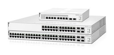 Aruba Instant On 1930 28P PoE Gb Ethernet L2+slimme schakelaar | 24xGE PoE (195W) | 4x1G/10G SFP+ | Britse kabel (JL683B #ACC)