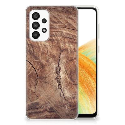Samsung Galaxy A33 5G | Bumper Hoesje | Tree Trunk