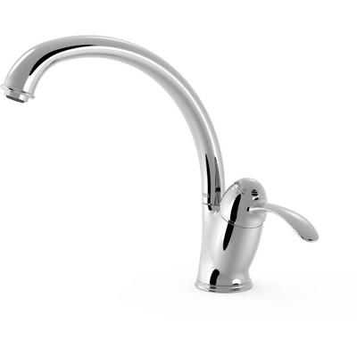 Keukenkraan Tres Clasic | Opbouw | 360° Draaibaar | Mengkraan | 1-hendel | Rond | Chroom