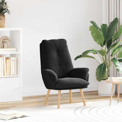 Fauteuil Zwart 61 x 78 x 98 cm Sherpa Stof
