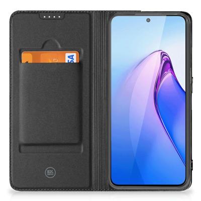 Smart Cover voor OPPO Reno8 Pro Vintage Bird Flowers Smart Cover voor OPPO Reno8 Pro Vintage Bird Flowers