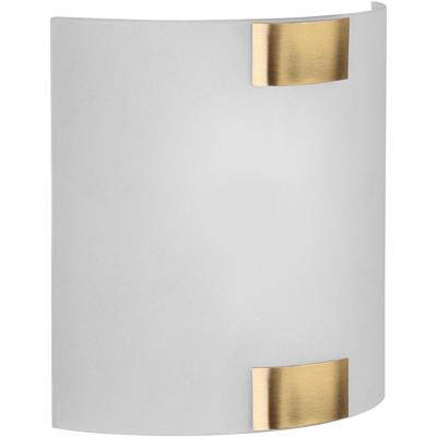 Stijlvolle LED Wandlamp Oud Brons - Vierkant Metaal E27 Fitting