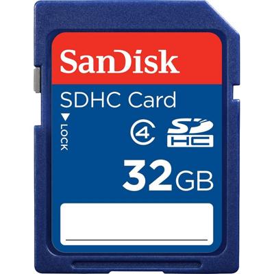 SanDisk SDSDB-032G SDHC-kaart 32 GB Class 4 SanDisk SDSDB-032G SDHC-kaart 32 GB Class 4
