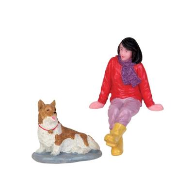 Kerstfiguur A short break set of 2 LEMAX - Lemax Kerstfiguur A short break set of 2 LEMAX - Lemax