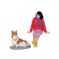 Kerstfiguur A short break set of 2 LEMAX - Lemax - thumbnail