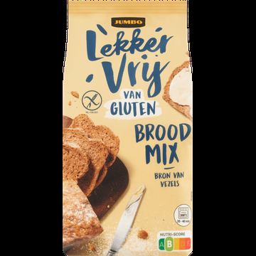 Jumbo Lekker Vrij van Gluten Broodmix 450 g