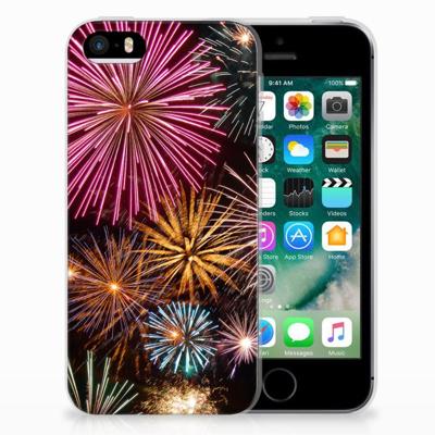 Apple iPhone SE | 5S | Sillicone Back Cover | Vuurwerk