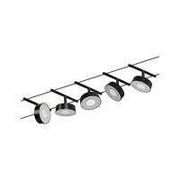 Paulmann WS DC Circle Kabelsysteem compleet Zwart (mat), Chroom - thumbnail