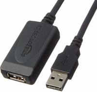 Amazon Basics - Actieve repeater-/aansluitkabel, USB Type-A-stekker naar USB Type-A-aansluiting, USB 2.0, 9,75 m, zwart - thumbnail