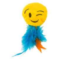 Emoji Cat Winky (met MadNip) kattenspeelgoed - thumbnail