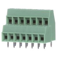 Phoenix Contact 1751442 Dubbel niveau klem 1.00 mm² Aantal polen 14 Groen 50 stuk(s)