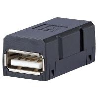 Metz Connect 1401U00812KI 1401U00812KI USB 2.0 connector Koppeling, recht Bus A op bus A 1 stuk(s) - thumbnail