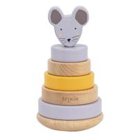 Trixie houten stapeltoren - mrs. mouse - thumbnail