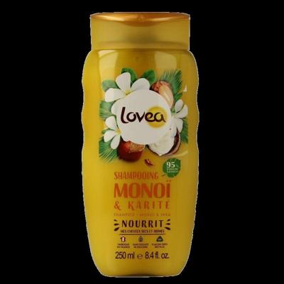 Lovea Shampoo Monoi & karite Shea oil 250 Milliliter