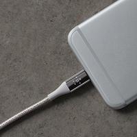 Belkin 1.2m, Lightning/USB 1.2m USB A Lightning Silver mobile phone cable - Belkin 1.2m, Lightning/USB - thumbnail