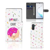 Samsung Galaxy Note 10 | Book Cover | Donut Roze - thumbnail