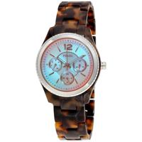 Horlogeband Fossil ES4016 Kunststof/Plastic Bruin 18mm - thumbnail
