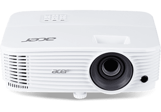 Acer P1555 projector met resolutie 1080P (1920 x 1080), contrast 10.000:1, helderheid 4.000 ANSI, VGA/MHL-aansluiting, HDMI, levensduur van de lamp 4.000 uur, geïntegreerde luidsprekers, wit