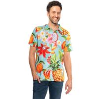 Foute Party Hawaii Blouse Tropical Fruit - thumbnail