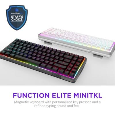 NZXT Function Elite MiniTKL toetsenbord Wit NZXT Function Elite MiniTKL toetsenbord Wit