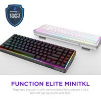 NZXT Function Elite MiniTKL toetsenbord Zwart - thumbnail