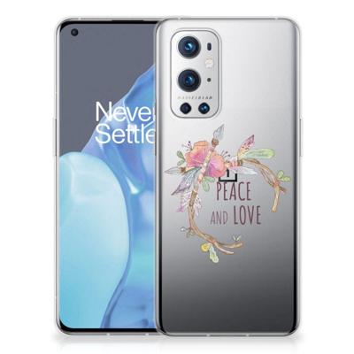 OnePlus 9 Pro Telefoonhoesje met Naam Boho Text OnePlus 9 Pro Telefoonhoesje met Naam Boho Text