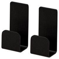 Handdoekhaak Haceka Redefine Enkele Haak S/2 Alu Mat Zwart Haceka - thumbnail