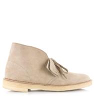 Clarks Desert Boot sand suede Suede Heren - thumbnail