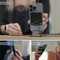 Kenu Stance+ 10-in-1 MagSafe phone houder en stand - Black - thumbnail