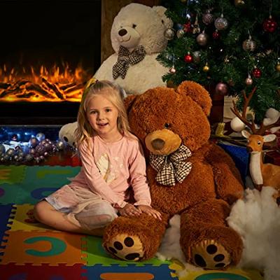 Zachte Teddybeer 100cm XL Bruin incl. Hartkussen Zachte Teddybeer 100cm XL Bruin incl. Hartkussen