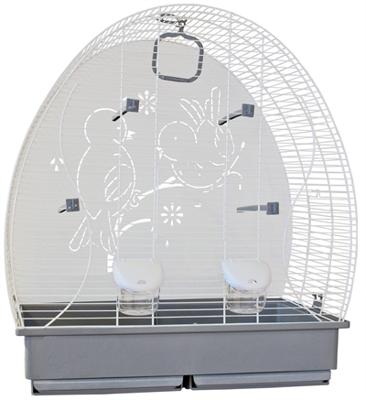 VOLTREGA VOGELKOOI 673 WIT / GRIJS 62X35,5X67 CM VOLTREGA VOGELKOOI 673 WIT / GRIJS 62X35,5X67 CM