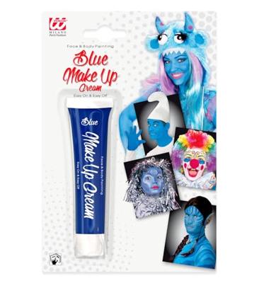 Tube schmink blauw