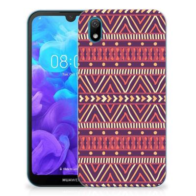 Huawei Y5 (2019) | TPU bumper | Aztec Paars Huawei Y5 (2019) | TPU bumper | Aztec Paars