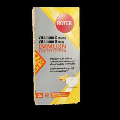 Roter Vitamine C & D Immuun Bruistabletten