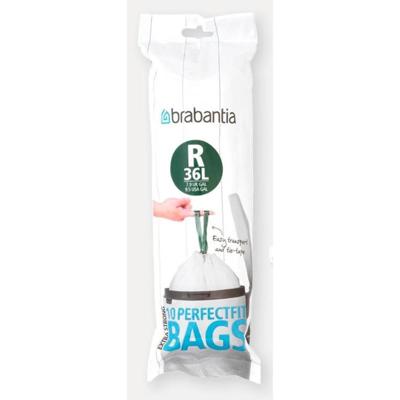 Brabantia Perfectfit afvalzak code r 36 liter 10stuks