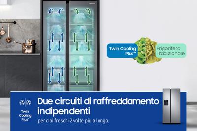 Samsung RS68A884CSL/EF Amerikaanse koelkast Zilver