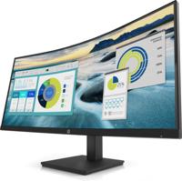 HP P34hc G4 LED-monitor Energielabel G (A - G) 86.4 cm (34 inch) 3440 x 1440 Pixel 21:9 5 ms USB-C, USB-A 3.2 Gen 1, USB-B, DisplayPort, HDMI, Audio-Line-out - thumbnail