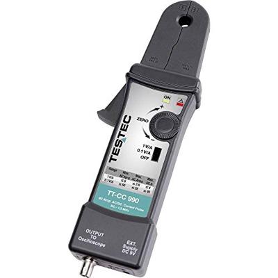 Testec TT-CC 990 Stroomtangadapter Meetbereik A/AC (bereik): 10 mA - 40 A Meetbereik A/DC (bereik): 10 mA - 40 A Testec TT-CC 990 Stroomtangadapter Meetbereik A/AC (bereik): 10 mA - 40 A Meetbereik A/DC (bereik): 10 mA - 40 A