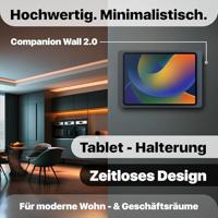 Displine Companion Wall 2.0 Tablet muurhouder Apple iPad 10.9 (10. Gen.), iPad Air 10.9 (4./5. Gen.), iPad Pro 11 (1./2./3./4. Gen.) 27,7 cm (10,9) - 27,9 cm - thumbnail