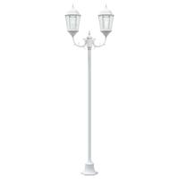 VidaXL Tuinverlichting wit 68 x 20 x 235 cm aluminium en glas - thumbnail