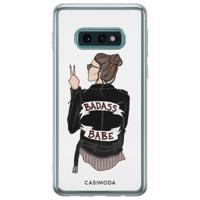 Samsung Galaxy S10e siliconen hoesje - Badass babe - thumbnail